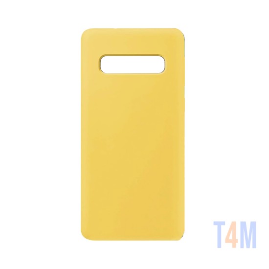 Tapa Trasera Samsung Galaxy S10 Plus/G975 Amarillo